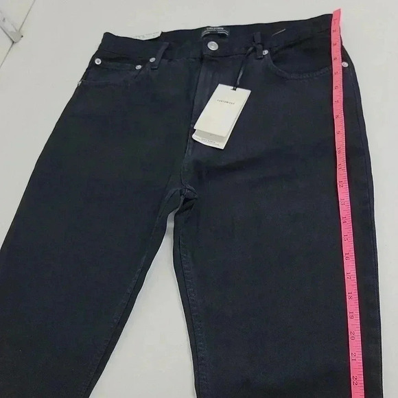 ZARA Costumized  The Vintage High Waisted Black Fringe Jeans - Picture 5 of 15